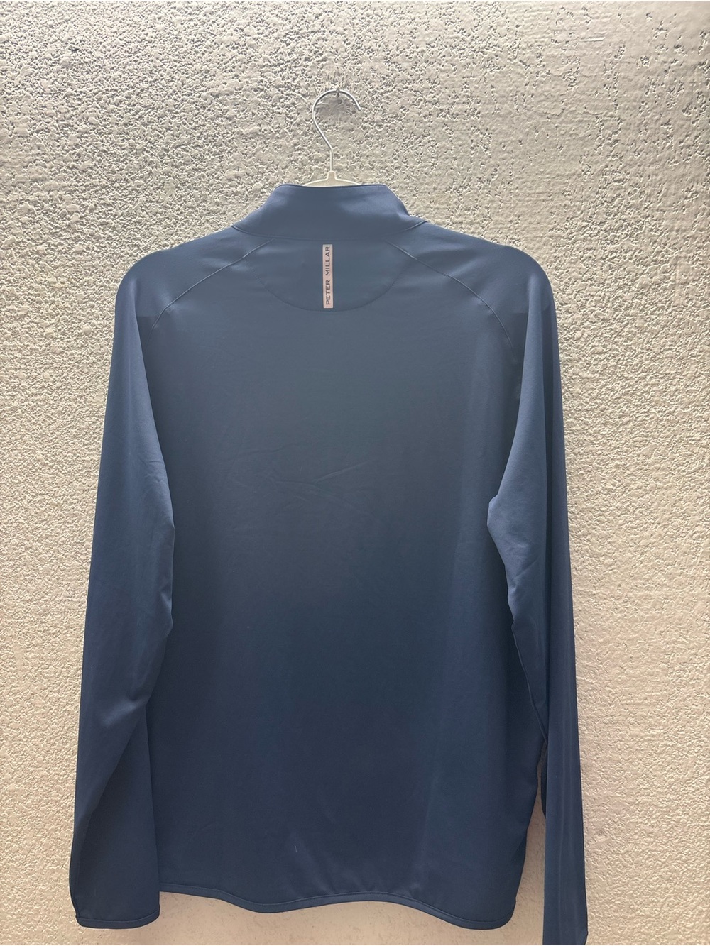 Peter Millar Men's Navy Half-Zip Rash Guard - Picture 2 of 4